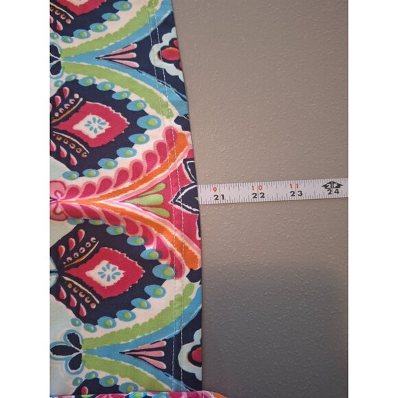 Buckhead Betties Womens Tank Top S Sleeveless Multicolor Paisley Hippie Boho - Picture 8 of 8